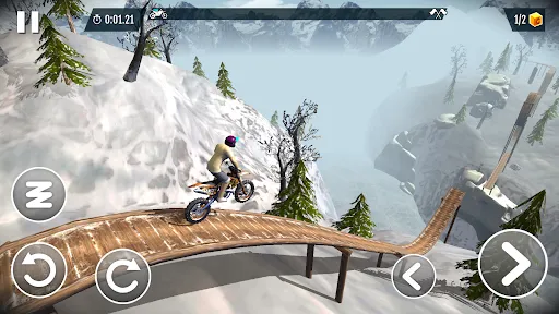 Gameplay screenshot 1 from Stunt Bike Extreme - Racing game