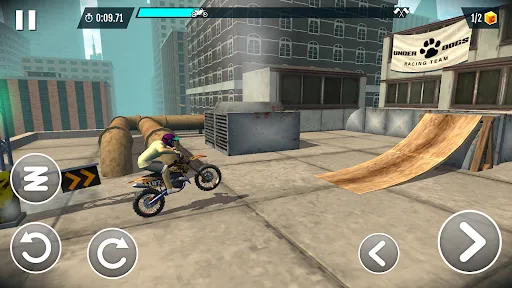 Gameplay screenshot 2 from Stunt Bike Extreme - Racing game